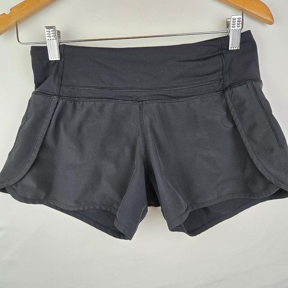 Lululemon run times black size 2 shorts